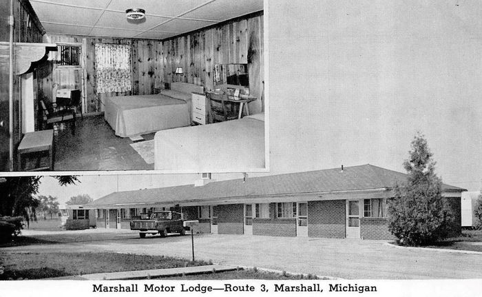 Marshall Motor Lodge - Vintage Postcard (newer photo)